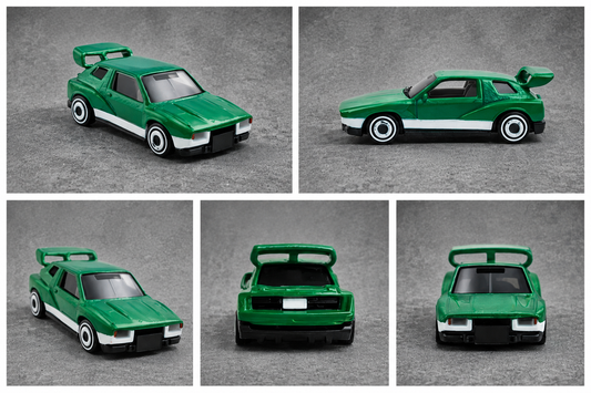 AutoMorphix Green Street Custom Mini Car – One of a Kind